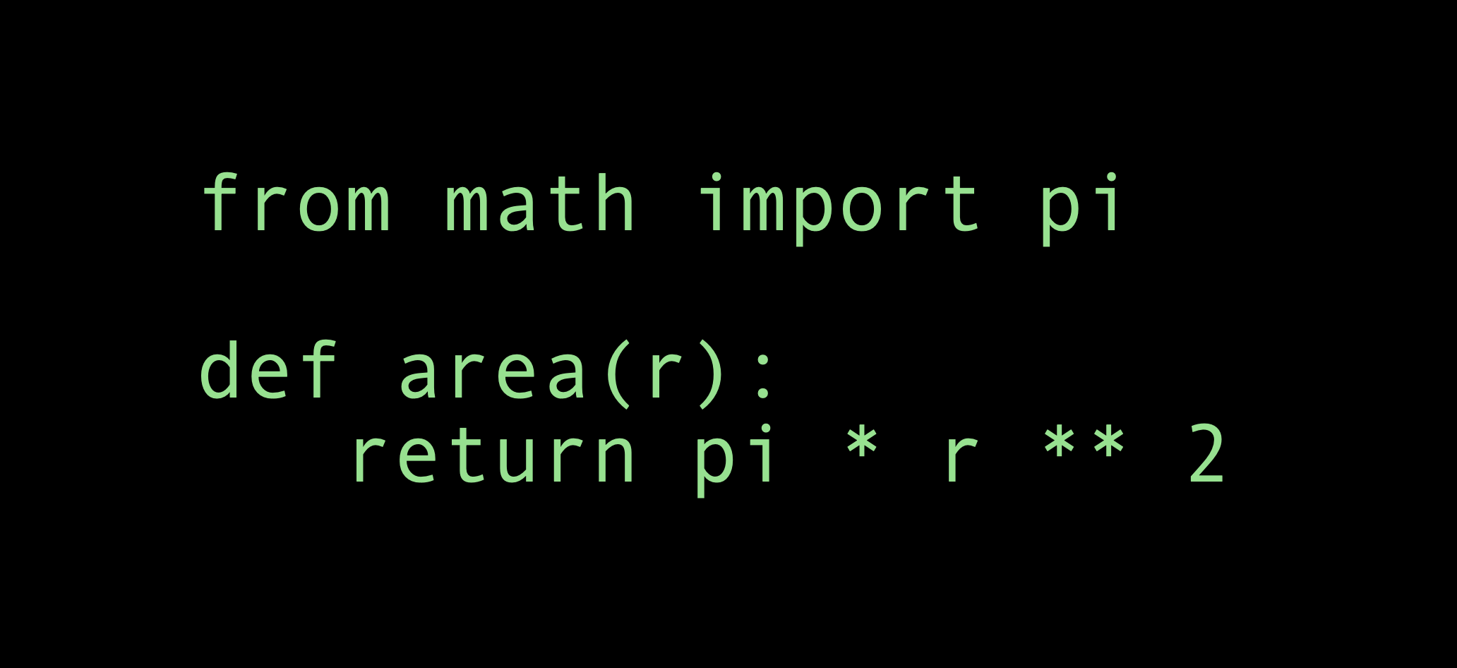 Python Program To Calculate The Area Of A Circle Codingem