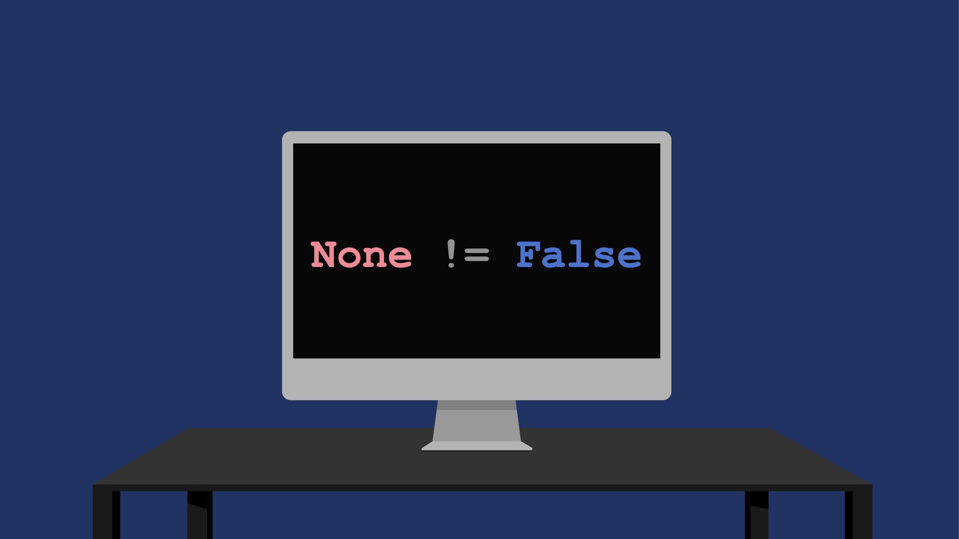 Python None Vs False Codingem