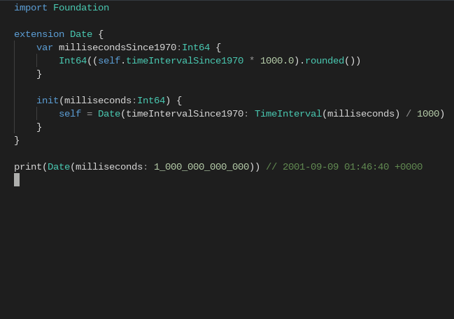 Swift Date To Milliseconds And Milliseconds To Date Codingem