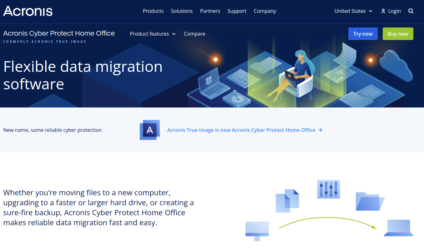 acronis true image data migration software guide