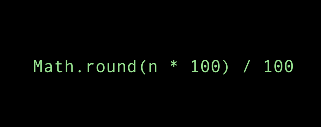 math round to 4 decimal places javascript