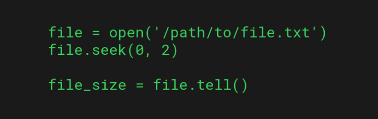 Python How To Check File Size (Theory & Examples)