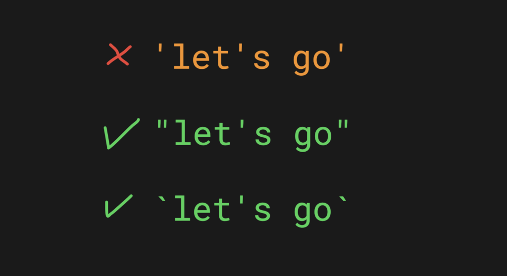 Double Quotes Vs Single Quotes In JavaScript Codingem